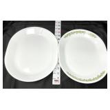 (2) Corelle by Corning Platters