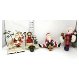 Snowman & Santa Stocking Holders