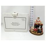 Norman Rockwell "Checking it Twice" Sculpture