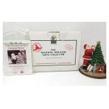 Rockwell Heirloom"Santa Decorates thr Tree"
