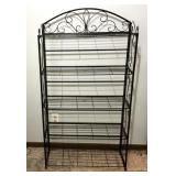 Folding Black Wire Shelf