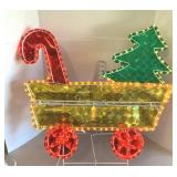 Lighted Sleigh Christmas Yard Decor