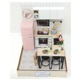 4 1/2" "Corner of Happiness" Diorama - Lighted