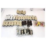 (28) 15a 125v Duplex Power Receptacles & (6)