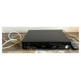 Panasonic VHS/DVD Player - Powers On