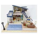 8" House w/Loft Diorama - Lighted -