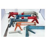 (7) Caulking Guns & Tools