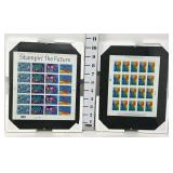 (2) Stamp Sheets in Floating Frames