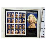 Marilyn Monroe Legends of Hollywood Framed Stamps