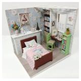 4 1/2" Bedroom Diorama - Lighted