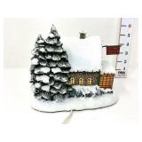 Thomas Kinkade-Christmas Village Florist Sculpture