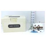 Thomas Kinkade - Homespun Holiday Sculpture