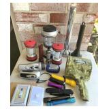 Flashlights, Lanterns and Rechargeable Spotlight