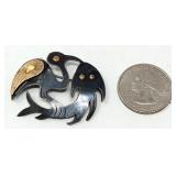 JVC 925 Sterling & 18k Pin (It has not been