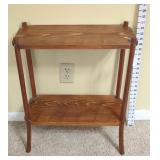 24" Two Shelf Side Table