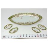 Celery Dish w/ (4) Salts - Made in Japan