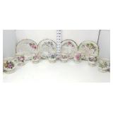 (4) Norleans Birthday Plates &  (8) Cups