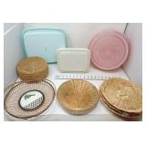 Cajun Injector Batter Pro, Tupperware, & Plate