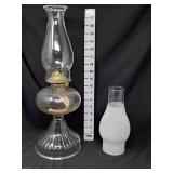 Oil Lamp with Extra Shade