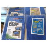 (4) Storage Shop Poly Tarps - 6