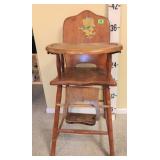 Vintage Childrens High Chair