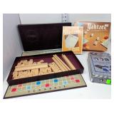 Vintage Games - Scrabble, Yahtzee, LCR