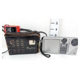 (2) Vintage Radio Receivers - Not Tested