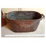 Copper Boiler w/Wood Lid