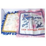 (2) Lackland Air Force Fringed Souvenir