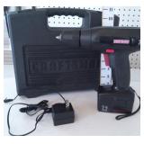 Craftsman 3/8" Drill Driver w/Battery, Case &