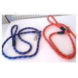 (2) Nylon Leashes