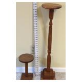 34" & 11" Homemade Plant Stands