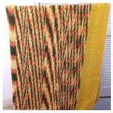 Hand crocheted Fall Colored Afghan