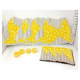 Vintage Vinyl  Placemats, Napkins & Napkin Holders