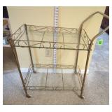 Metal & Glass Teacart