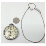 Ingersoll Yankee Pocket Watch - As-Is - & Fob (I