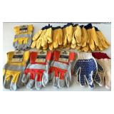(13) Pairs of Work Gloves