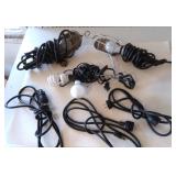 (3) Work Lights & (3) Extension Cords All