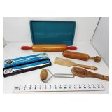 Tap-Icer, Wooden Kitchen Utensils & Tray