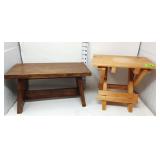(2) Homemade Footstools