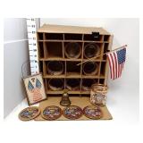 Americana Glasses & Decor