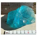 Blue Slag Glass