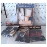 Painting Kit & (3) Pigs of Foam Brushes
