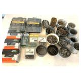 Miscellaneous Screws, Nails, & Tacks. Mostly