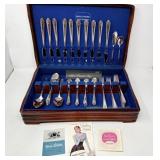 Holmes & Edwards Inlaid Silverplate Set 56 Pieces