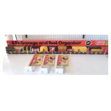 8ft Garage Tool Organizer & (2) Small Organizers