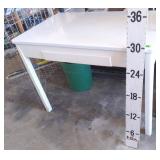 Enamel Top Kitchen Table w/Drawer