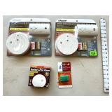 (2) Smoke Alarm & Carbon Monoxide Detector Packs