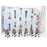 (8) Lighthouse Placemats & (6) Napkin Holders