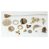 Costume Jewelry Pins